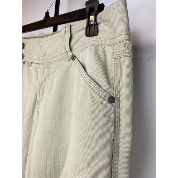 Periscope  Madewell Soft Tan Size 5 Flare Tan Business Casual Pants - Picture 10 of 14